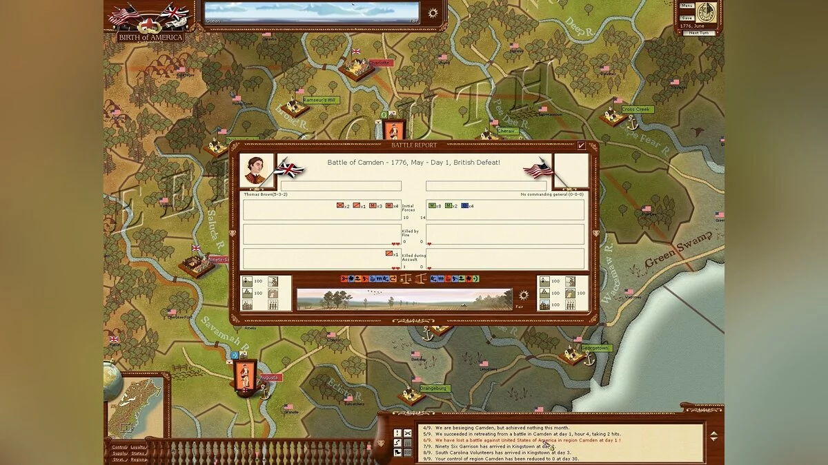 Скриншот из игры Birth of America - 16