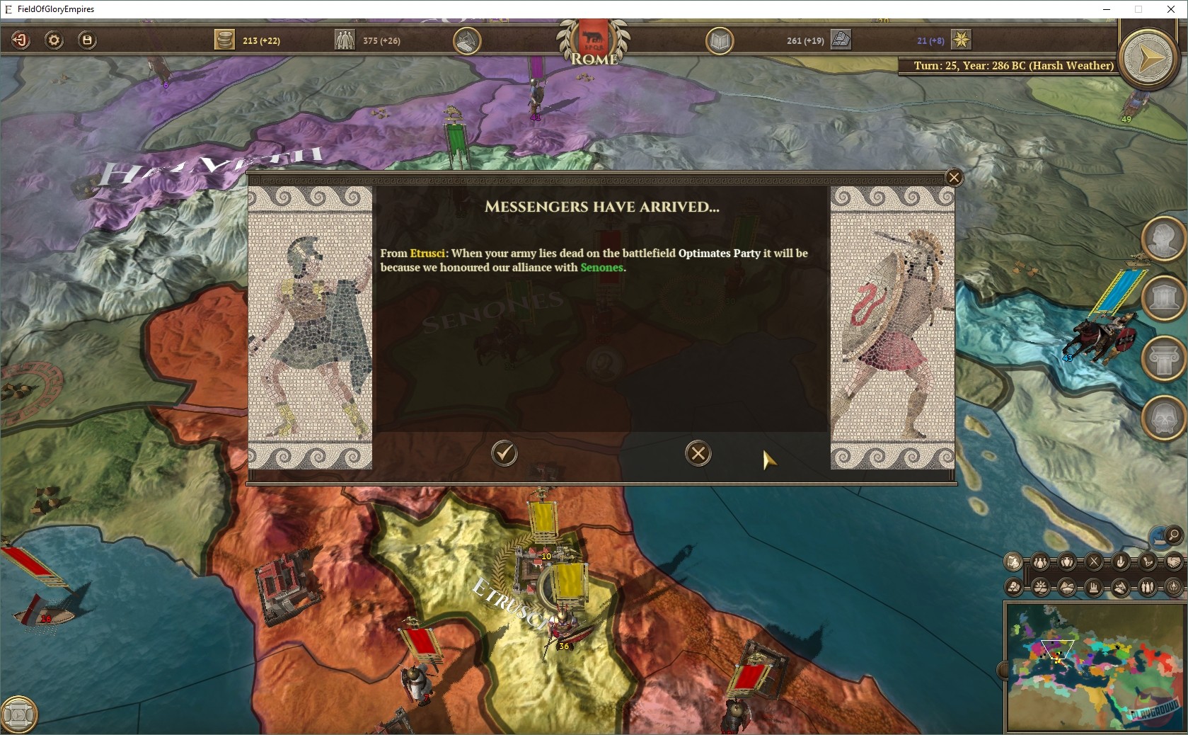 Скриншот из игры Field of Glory: Empires - 30