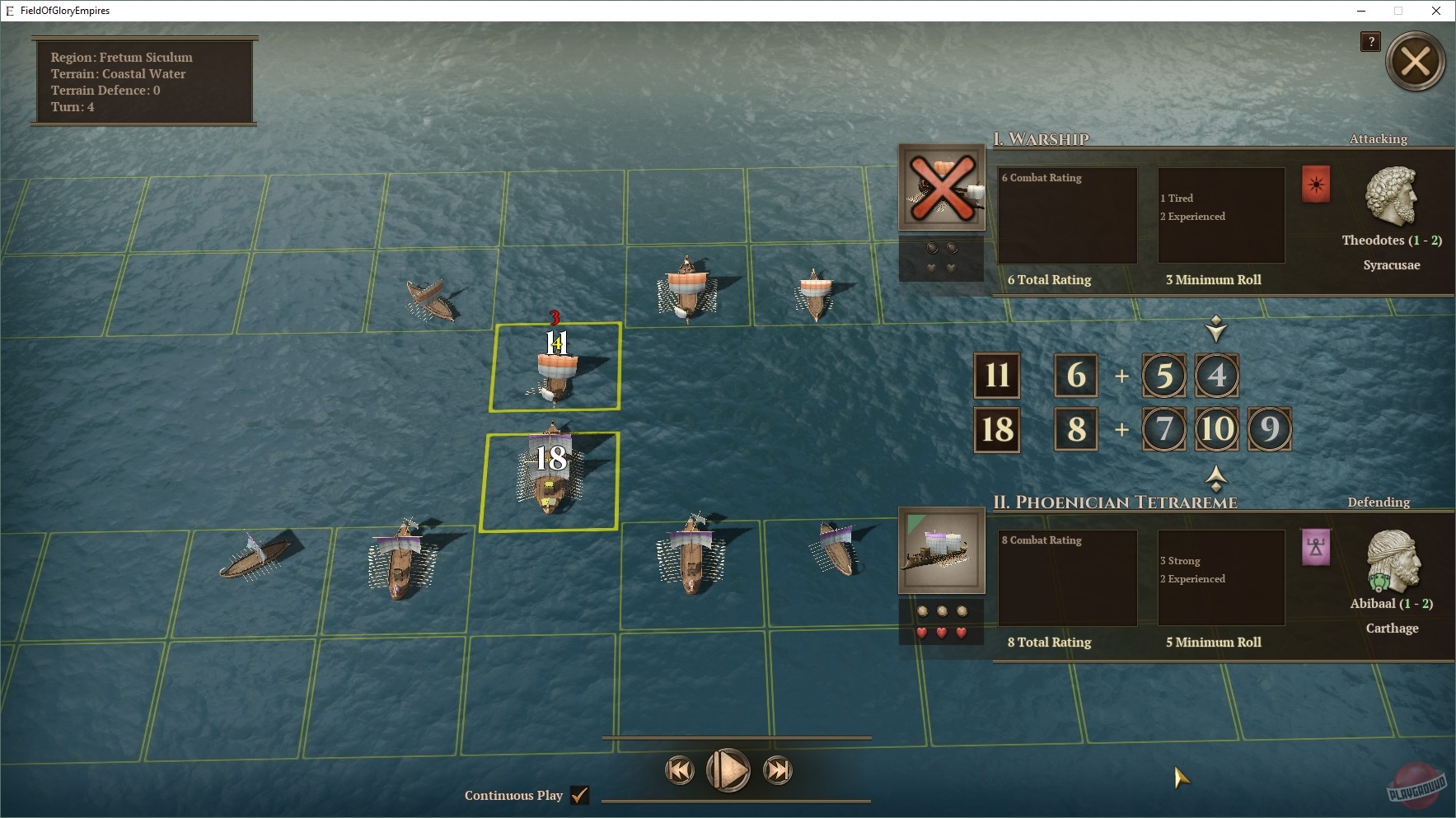 Скриншот из игры Field of Glory: Empires - 36