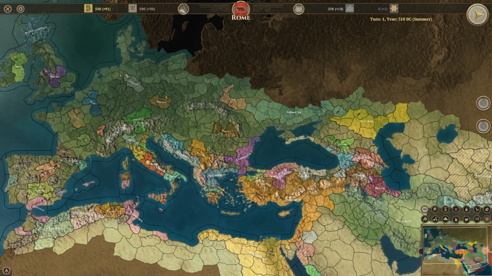 Скриншот из игры Field of Glory: Empires - 43