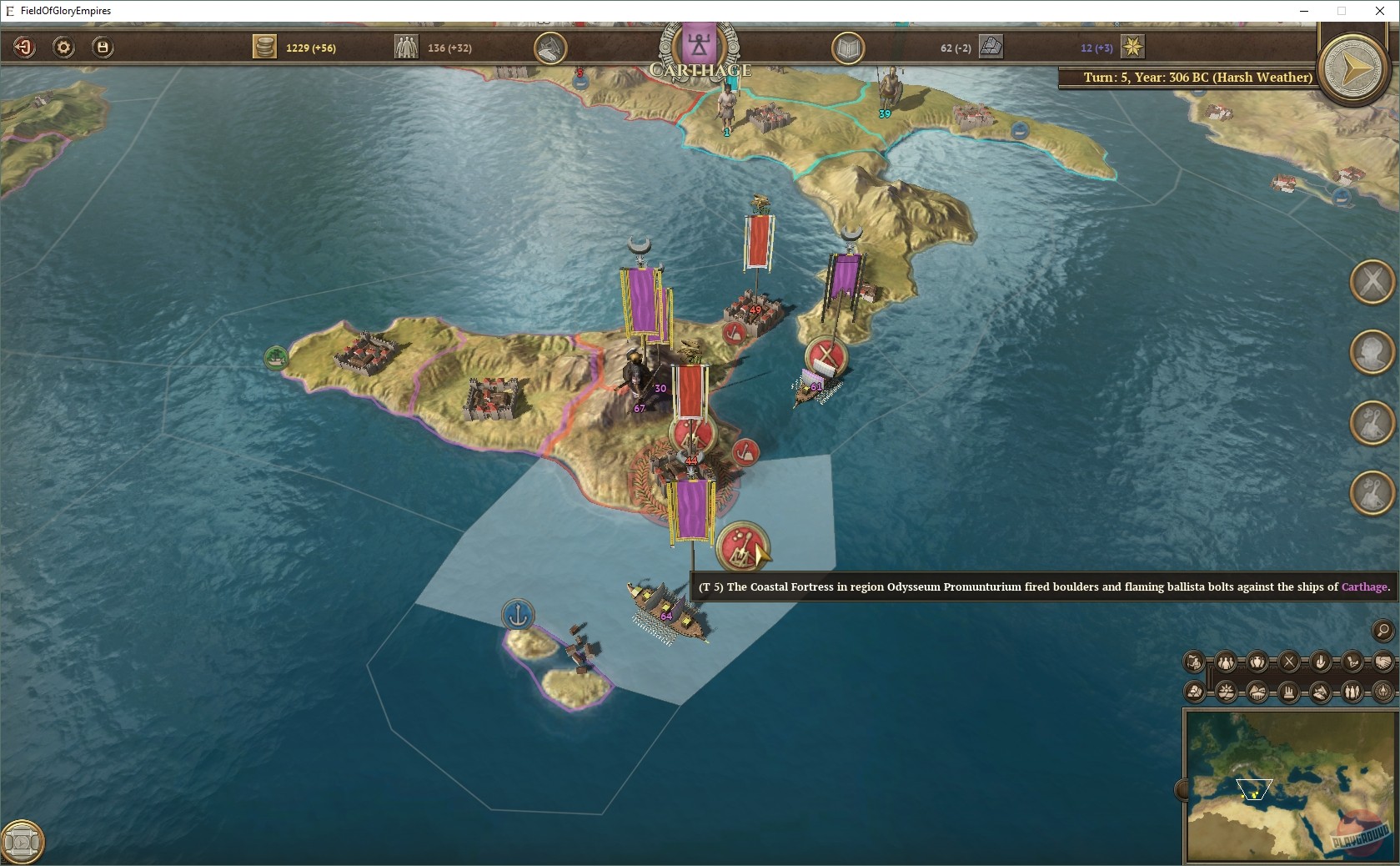 Скриншот из игры Field of Glory: Empires - 39