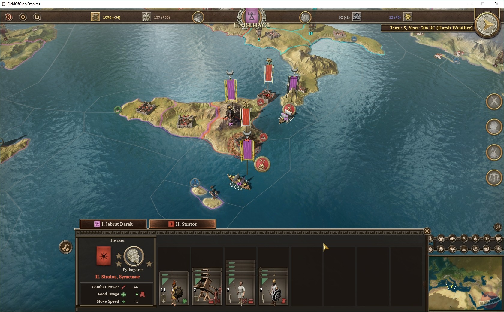 Скриншот из игры Field of Glory: Empires - 41