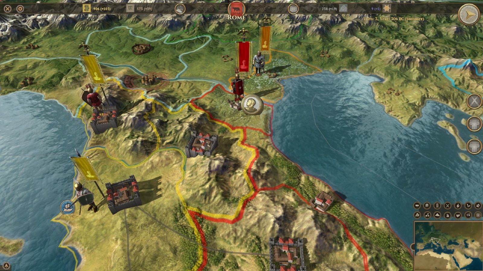 Скриншот из игры Field of Glory: Empires - 31