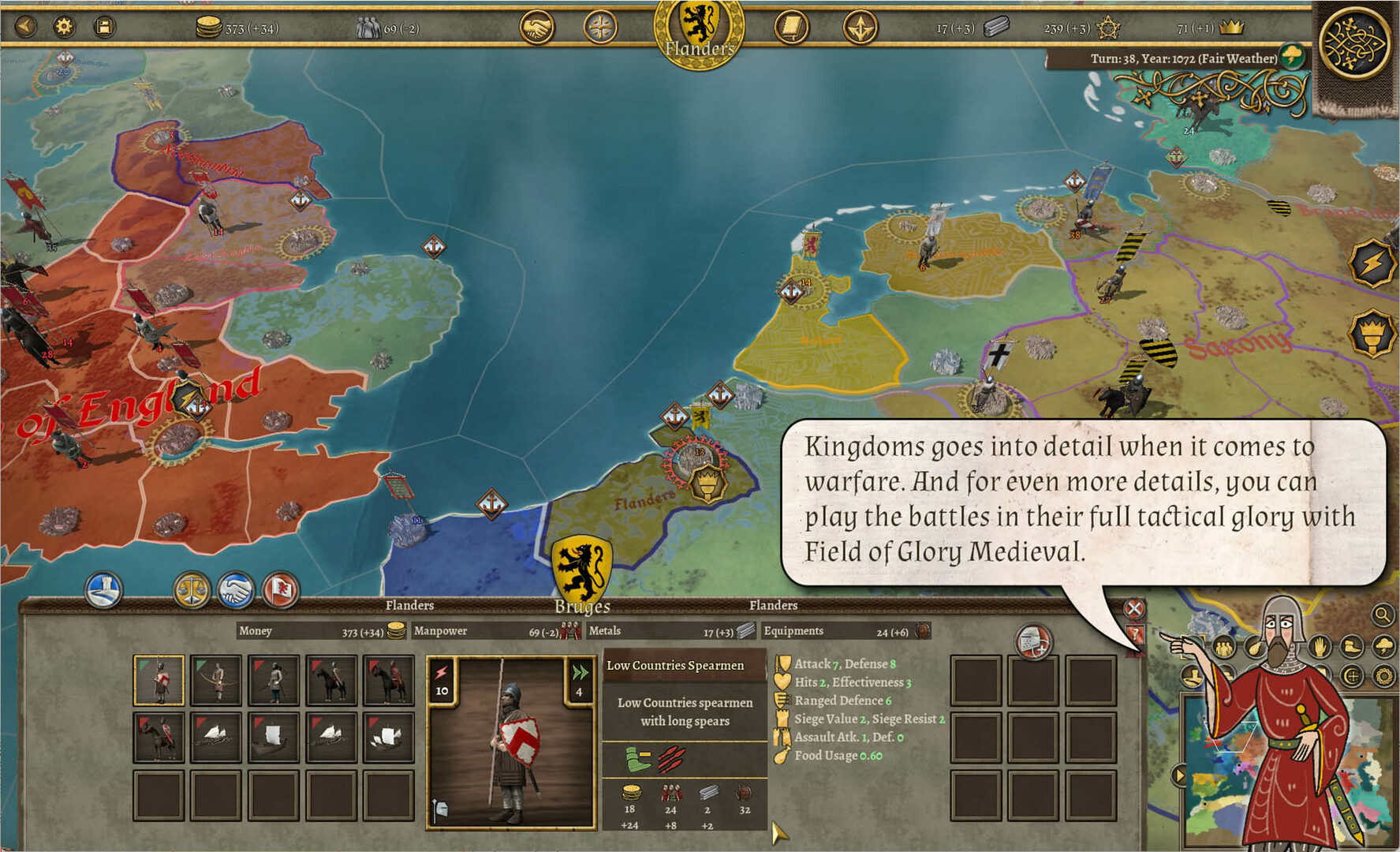 Скриншот из игры Field of Glory: Kingdoms - 14