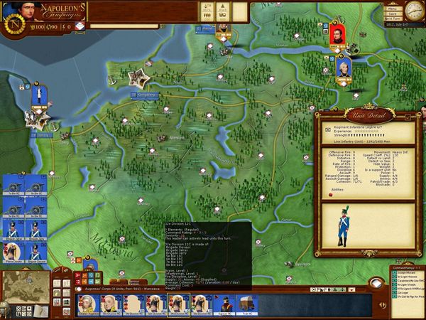 Скриншот из игры Napoleon's Campaigns 2 - 8