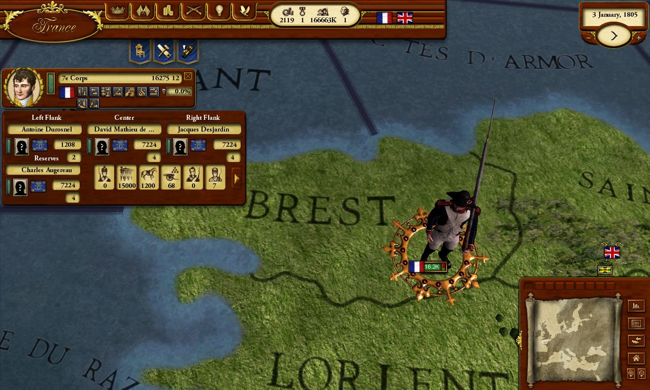 Скриншот из игры Napoleon's Campaigns 2 - 2