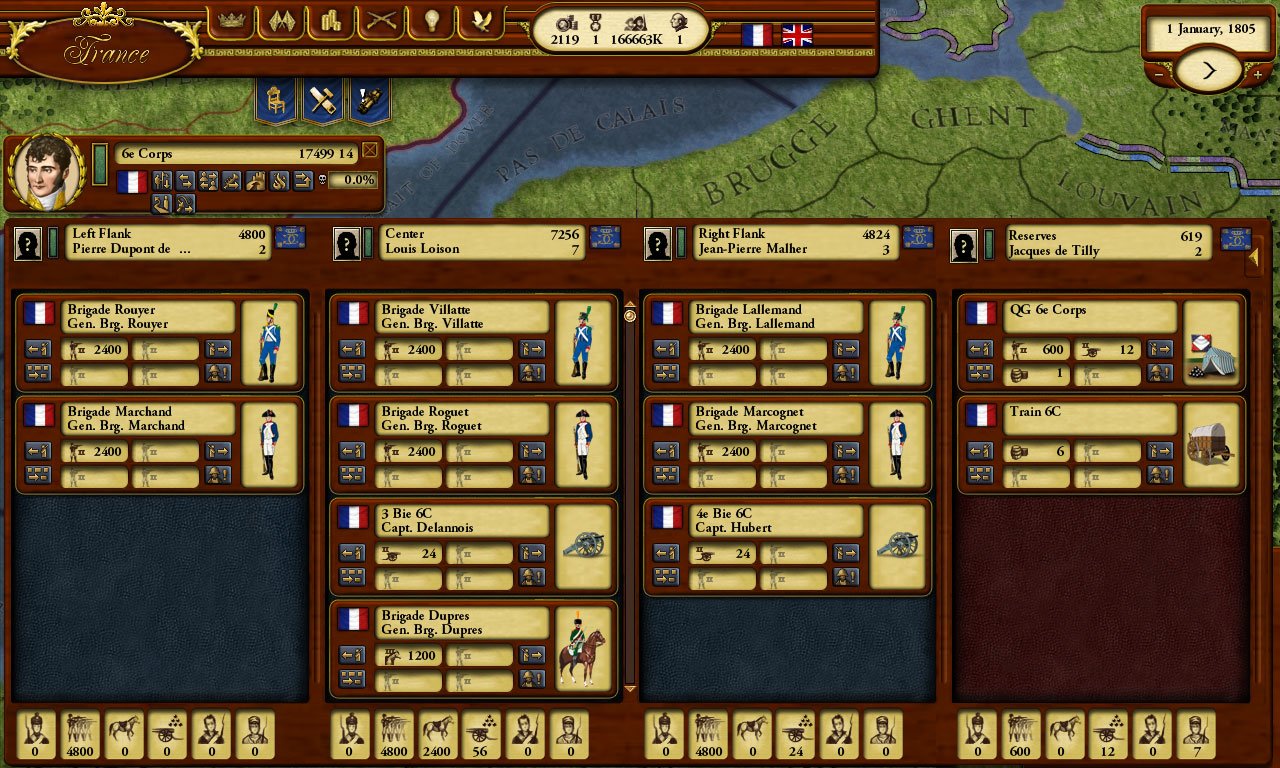 Скриншот из игры Napoleon's Campaigns 2 - 4