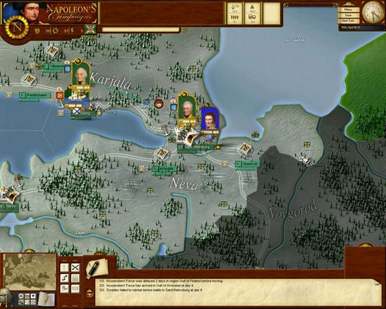 Скриншот из игры Napoleon's Campaigns 2 - 13