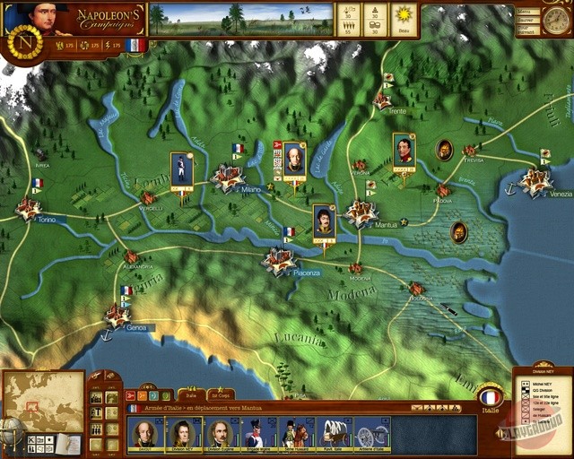 Скриншот из игры Napoleon's Campaigns - 7