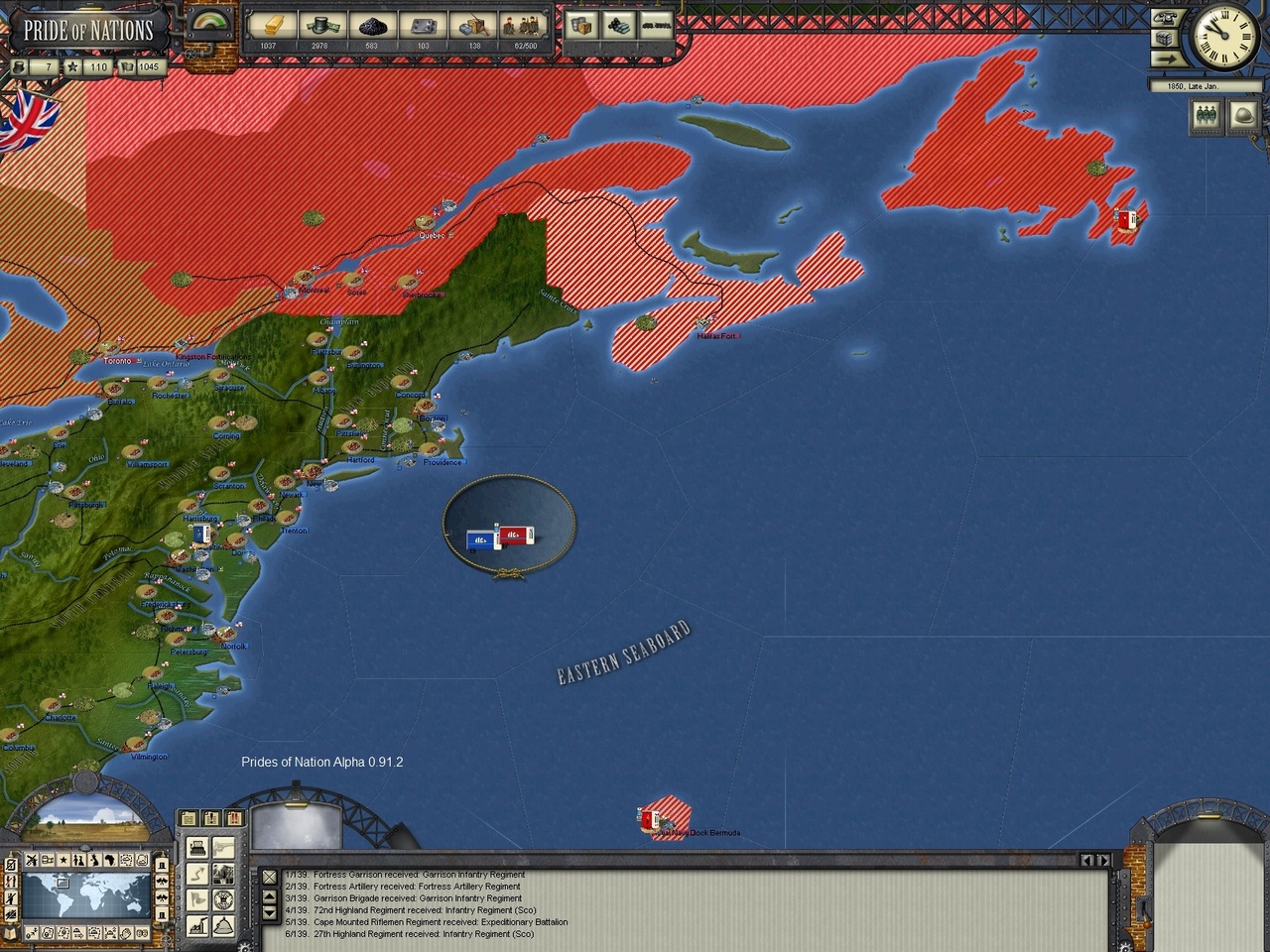 Скриншот из игры Pride of Nations - 65