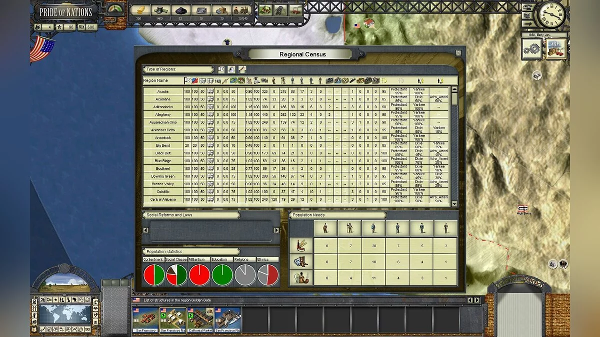 Скриншот из игры Pride of Nations - 50