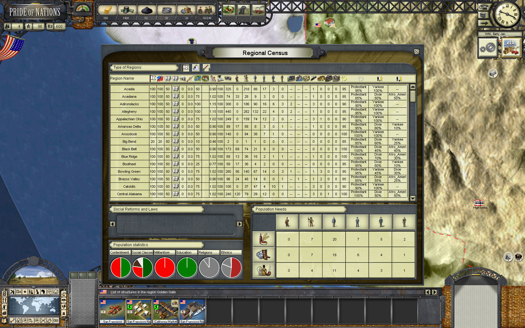 Скриншот из игры Pride of Nations - 96