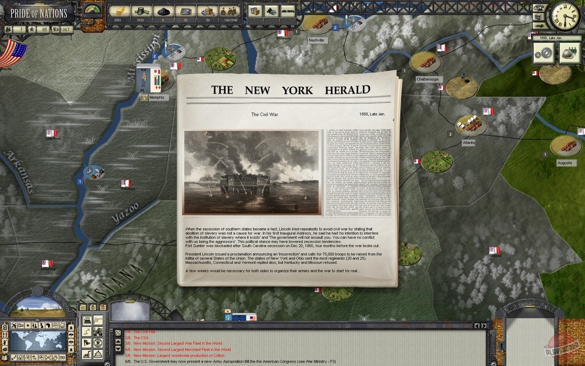 Скриншот из игры Pride of Nations - 48