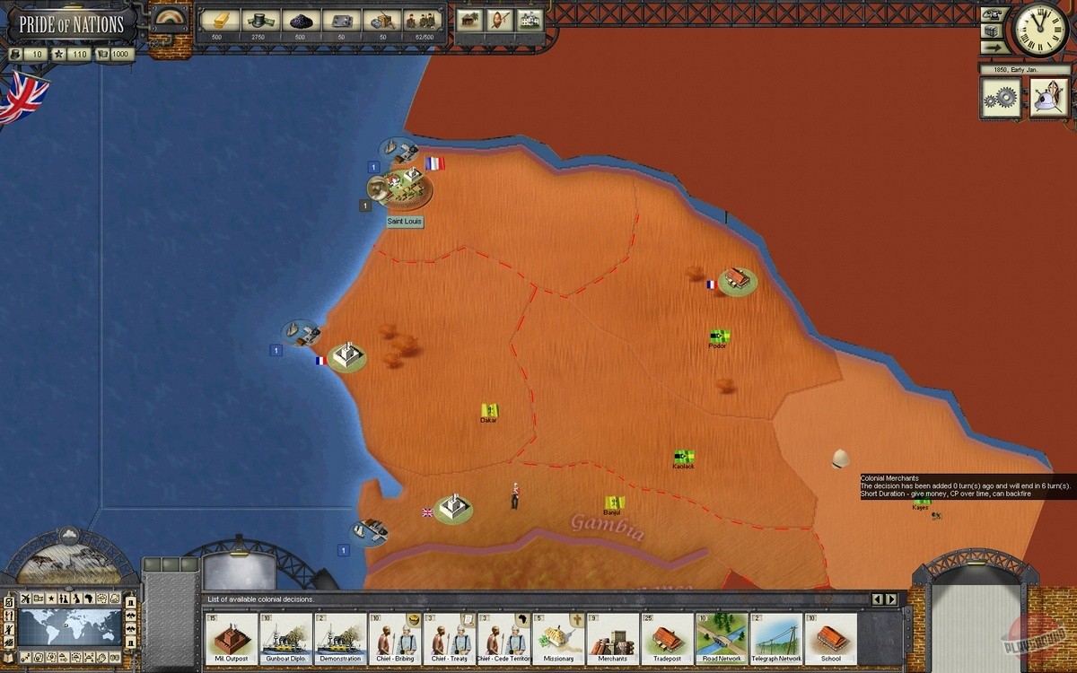 Скриншот из игры Pride of Nations - 18