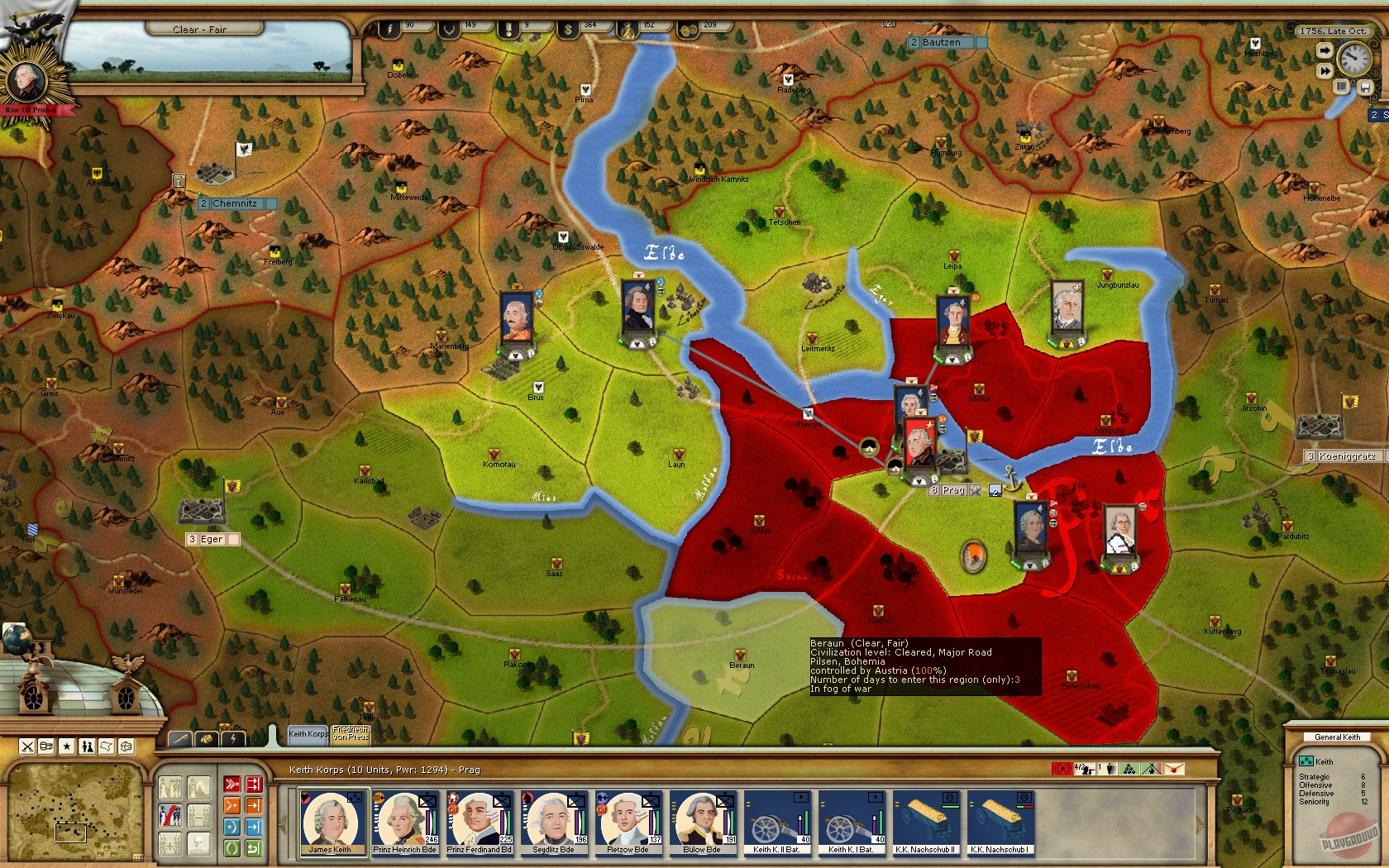 Скриншот из игры Rise of Prussia - 11