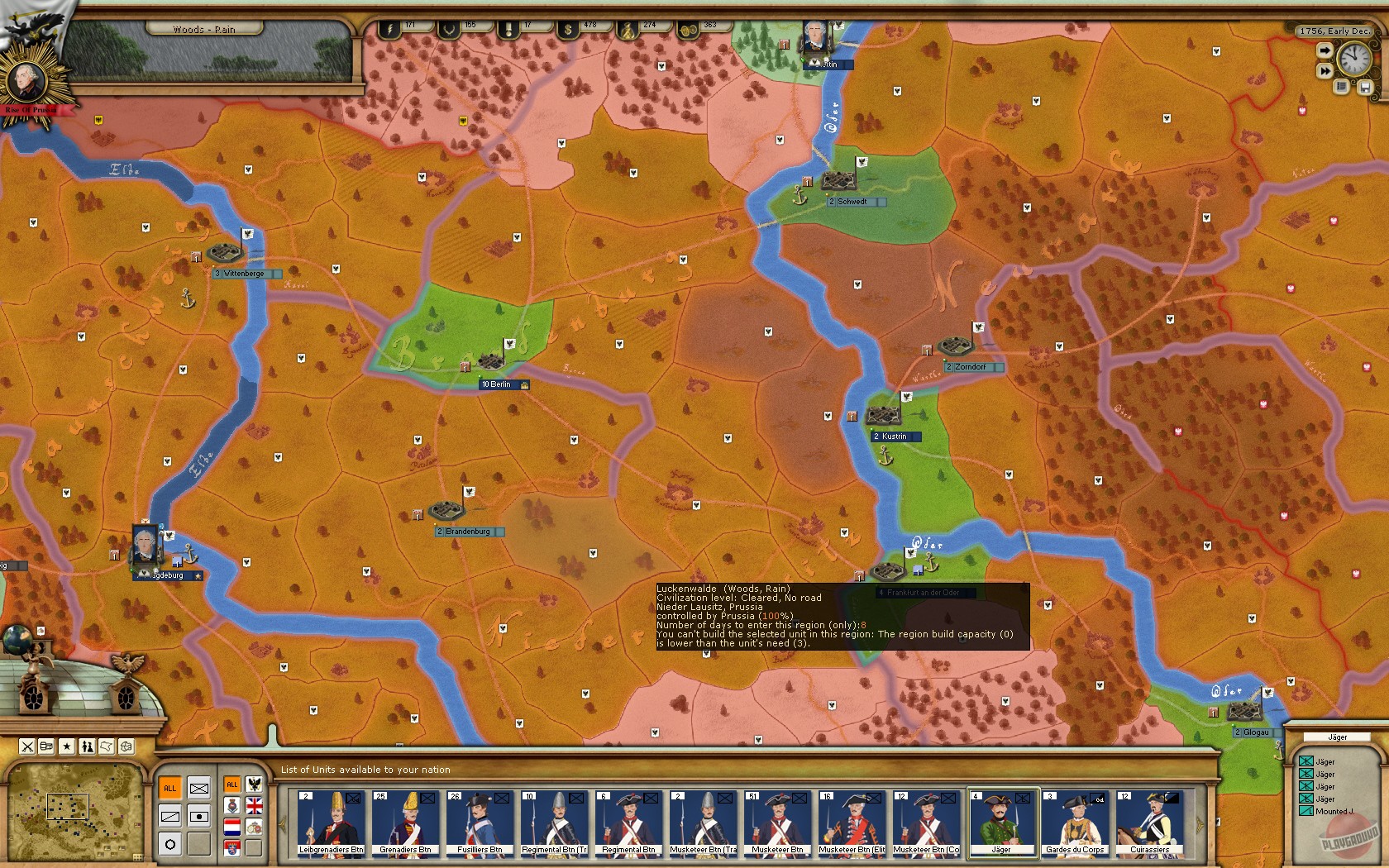 Скриншот из игры Rise of Prussia - 12