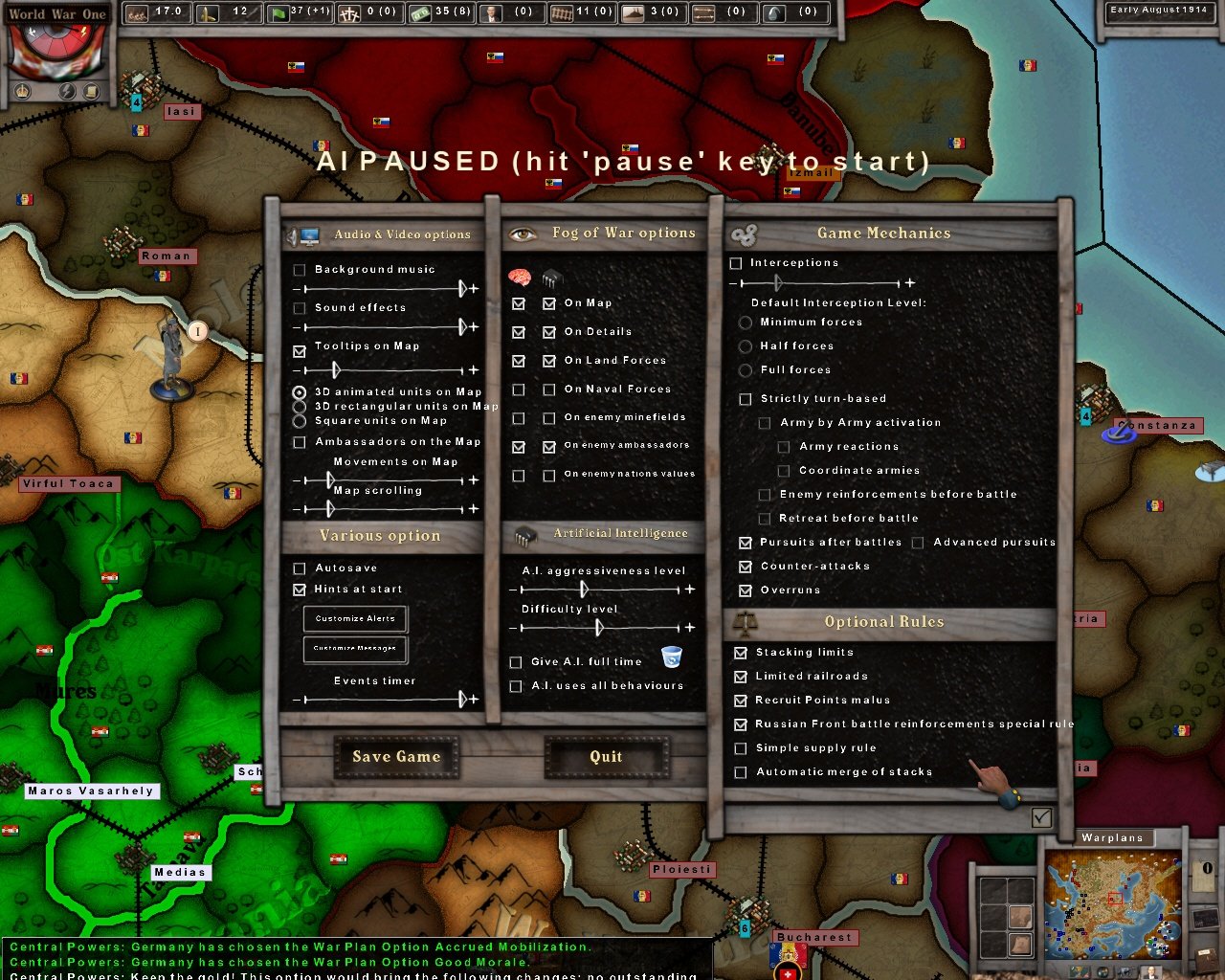 Скриншот из игры World War One: The Great War 1914-1918 - 8