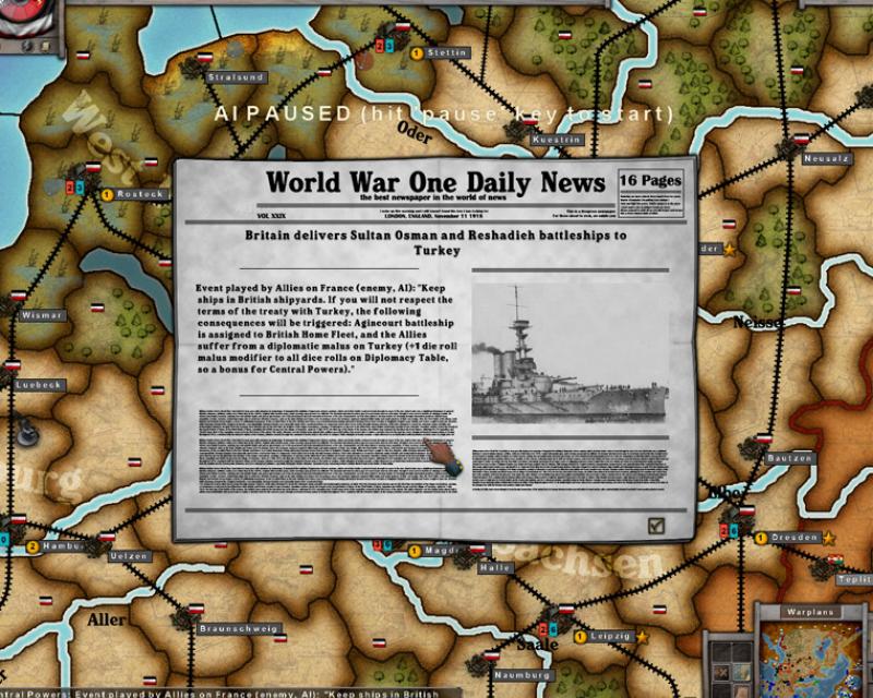 Скриншот из игры World War One: The Great War 1914-1918 - 24