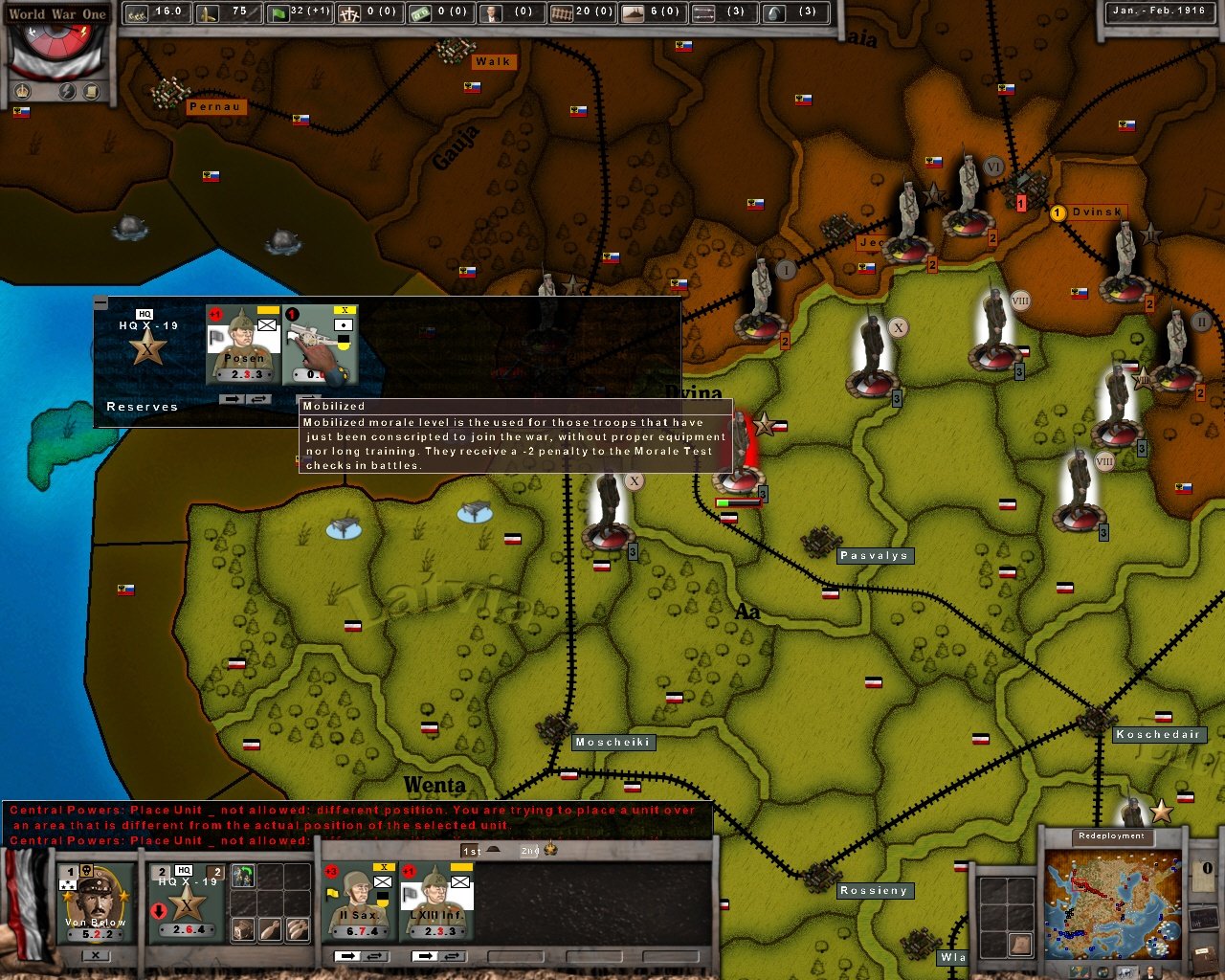 Скриншот из игры World War One: The Great War 1914-1918 - 18