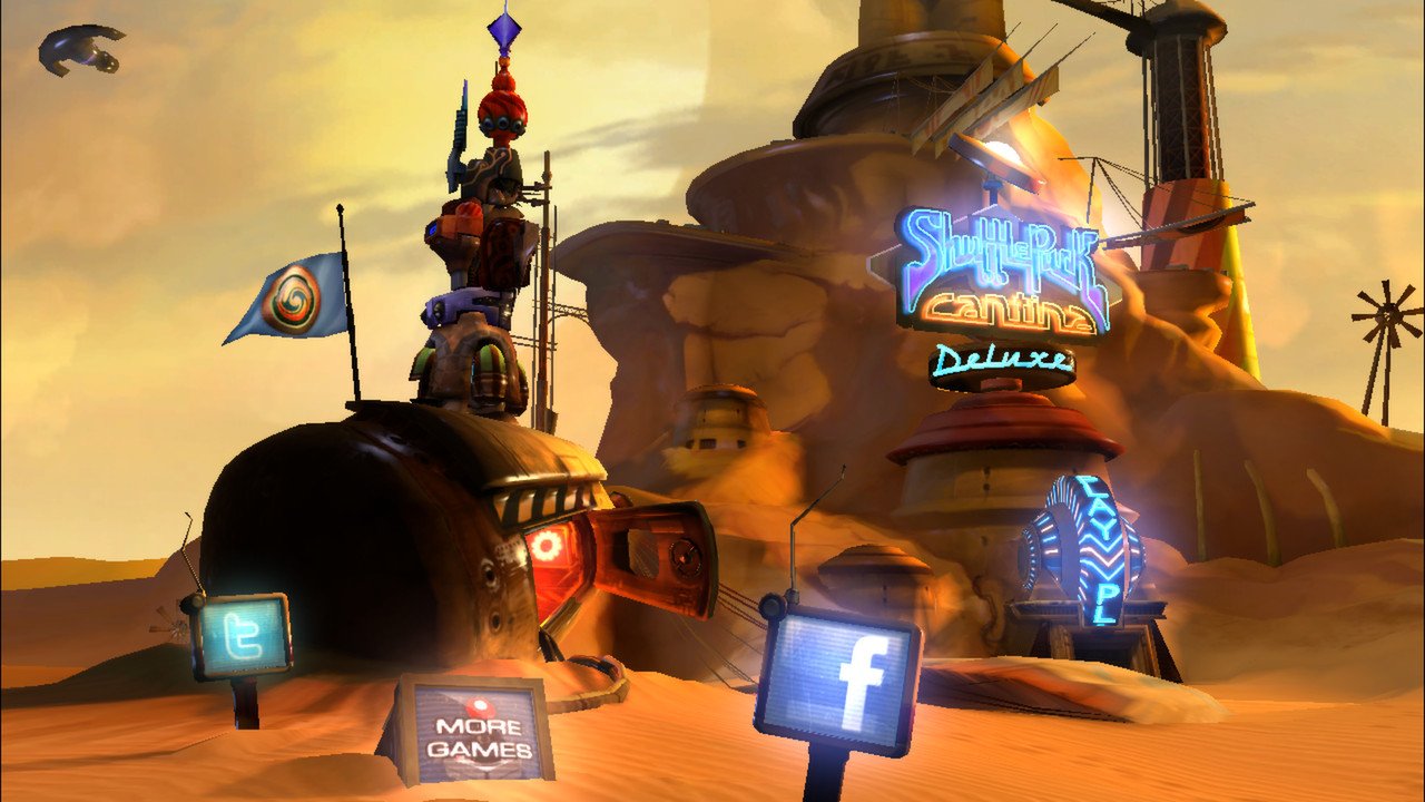 Скриншот из игры Shufflepuck Cantina Deluxe - 1