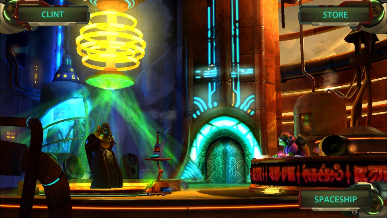 Скриншот из игры Shufflepuck Cantina Deluxe - 5