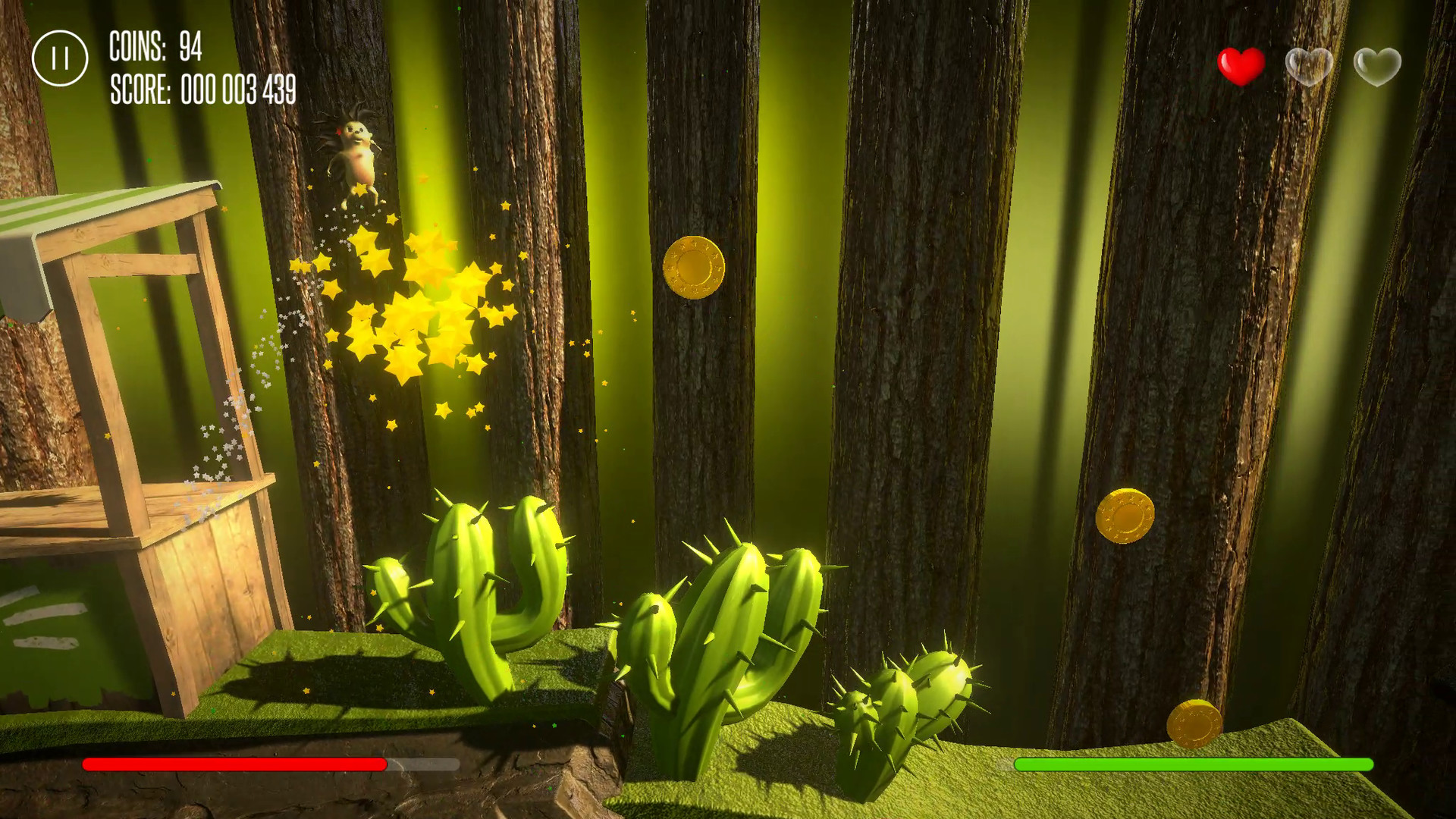 Скриншот из игры Joumee The Hedgehog - 1