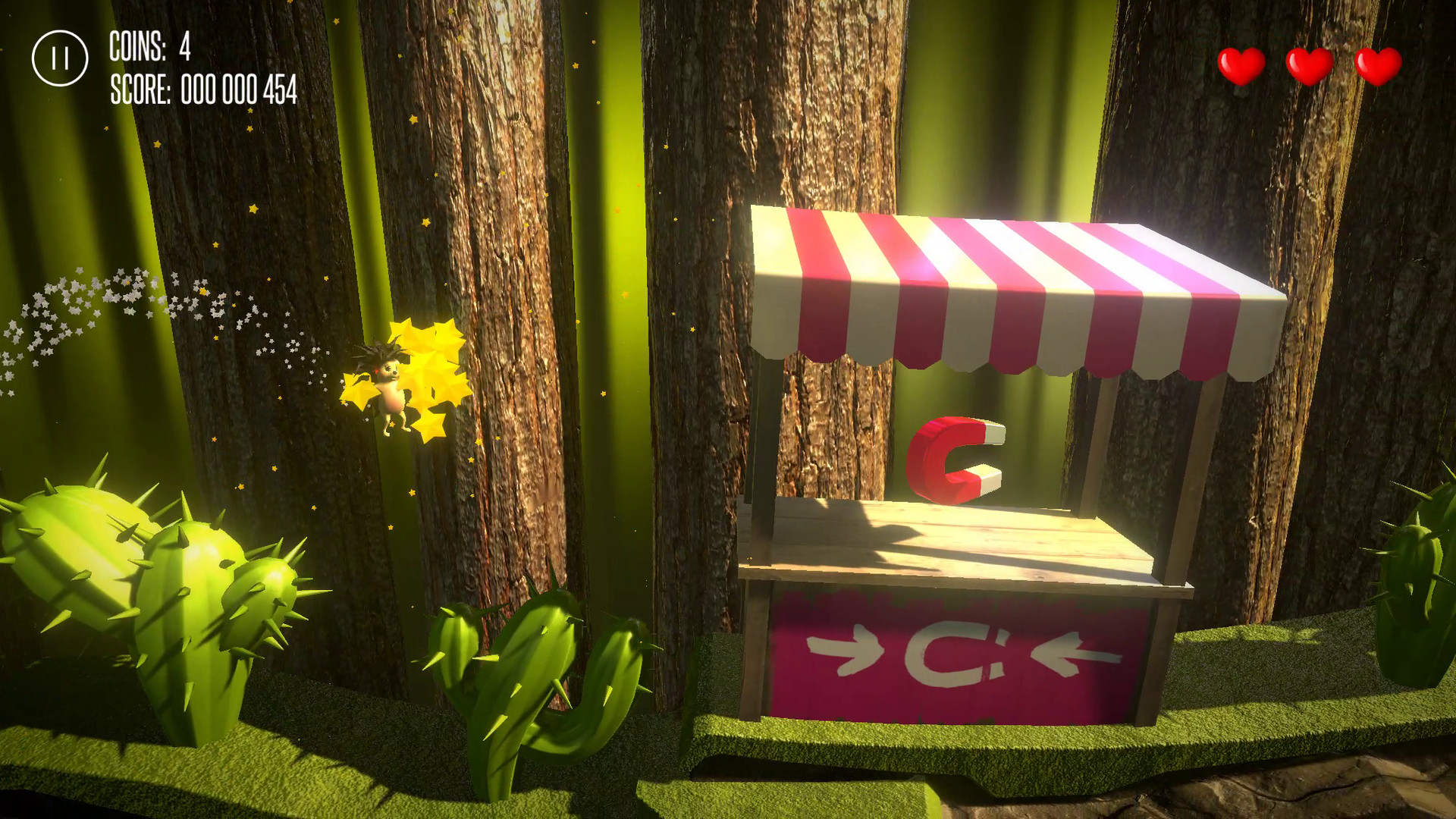 Скриншот из игры Joumee The Hedgehog - 2