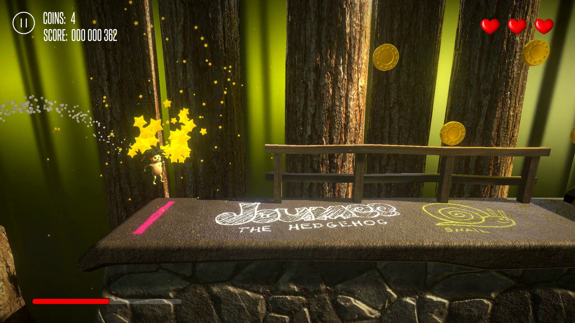 Скриншот из игры Joumee The Hedgehog - 17