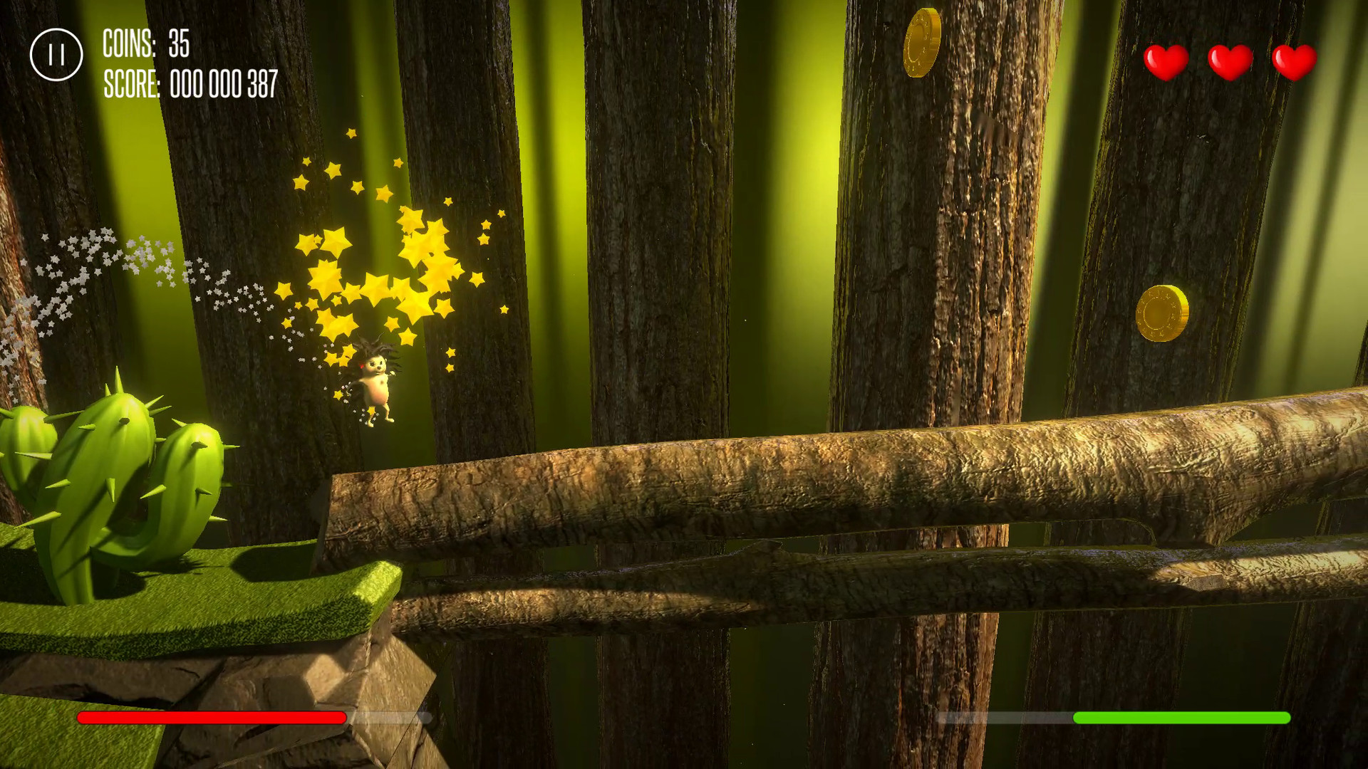 Скриншот из игры Joumee The Hedgehog - 18