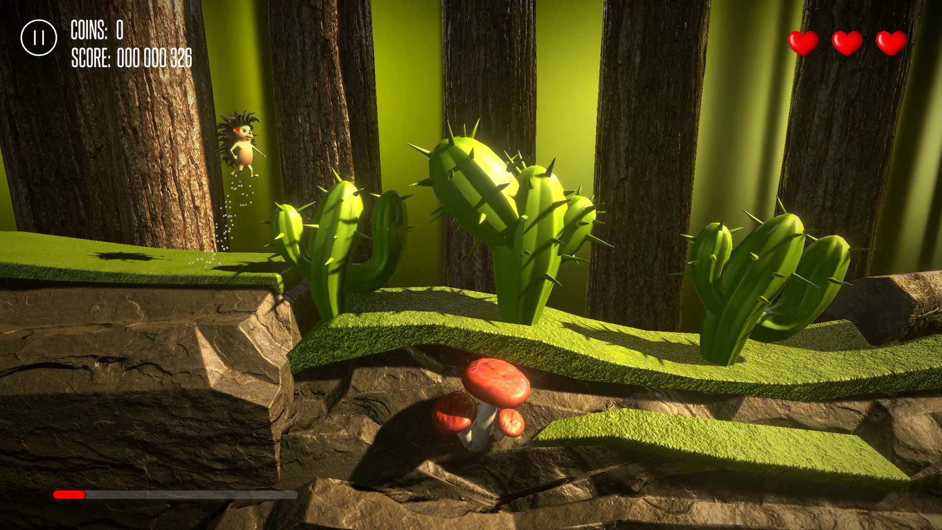 Скриншот из игры Joumee The Hedgehog - 8