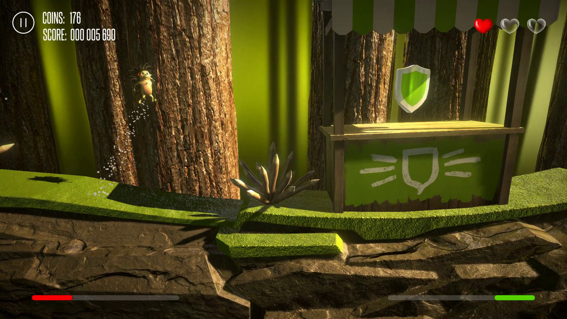 Скриншот из игры Joumee The Hedgehog - 9