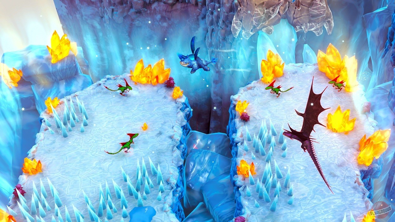 Скриншот из игры DreamWorks Dragons: Legends of The Nine Realms - 3