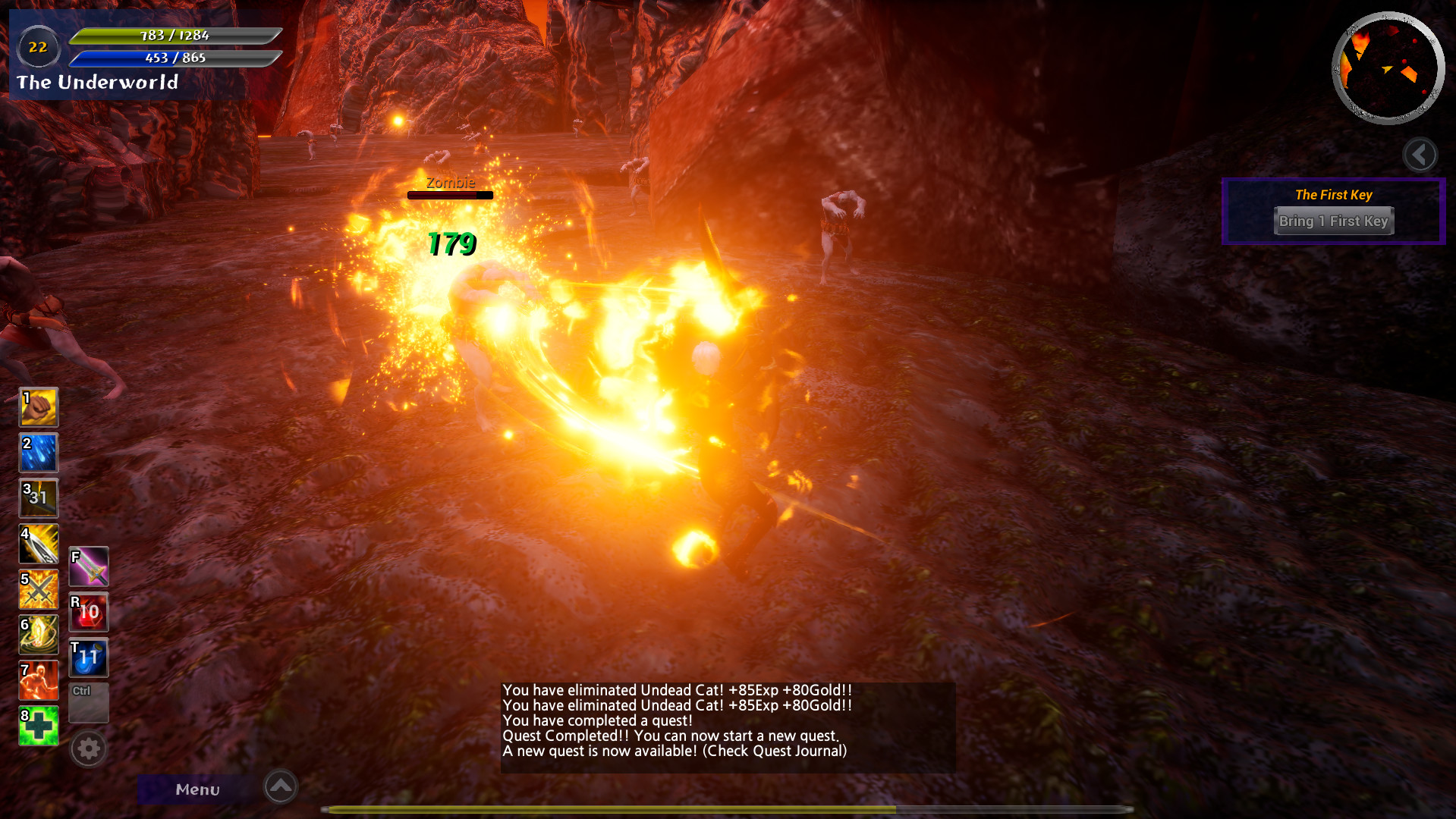 Скриншот из игры Aeioth RPG - 1