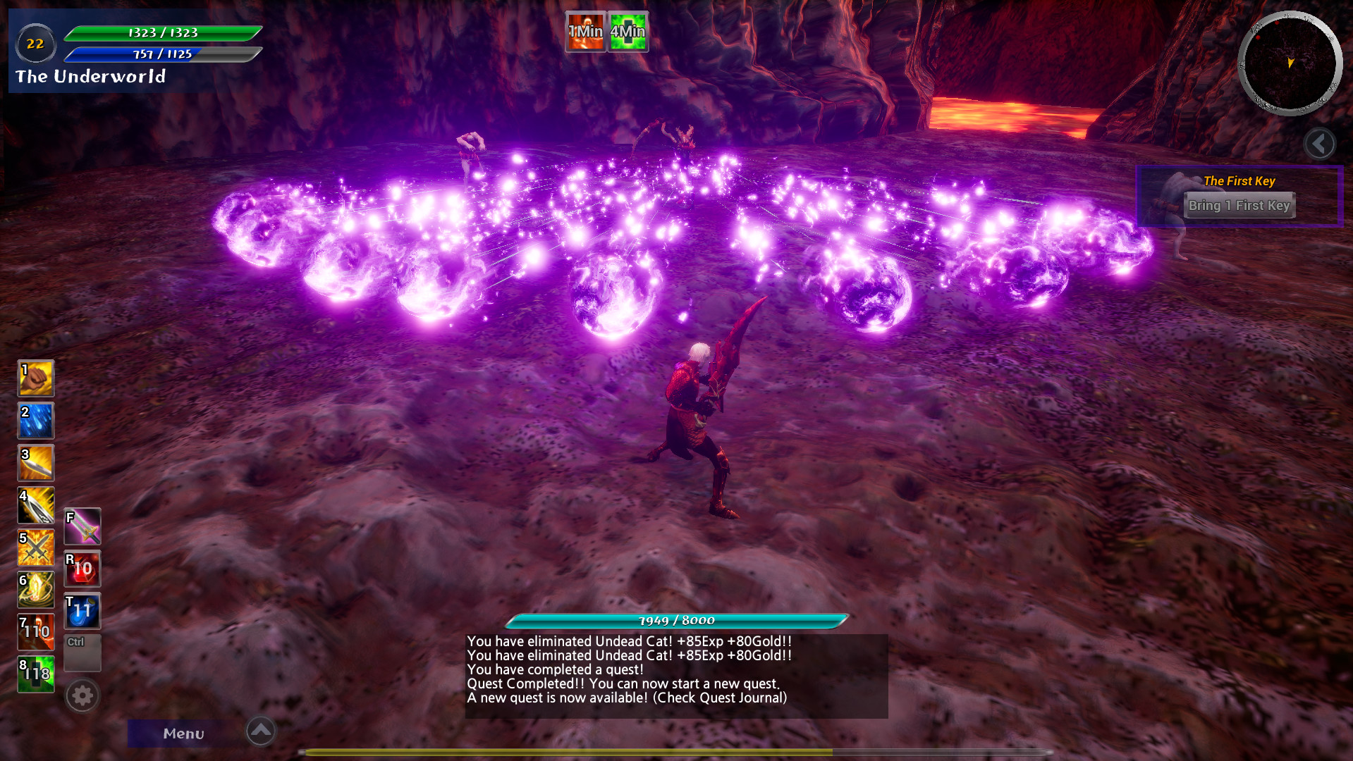 Скриншот из игры Aeioth RPG - 2