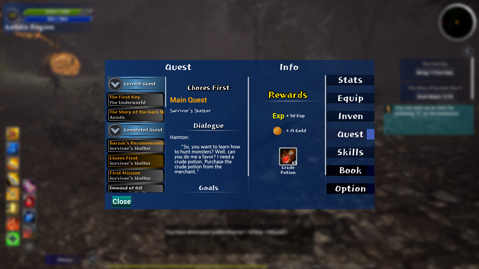 Скриншот из игры Aeioth RPG - 3