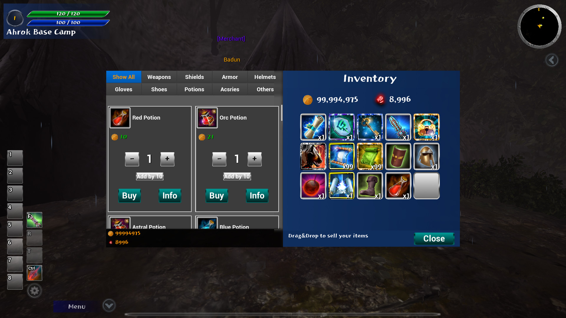 Скриншот из игры Aeioth RPG - 5
