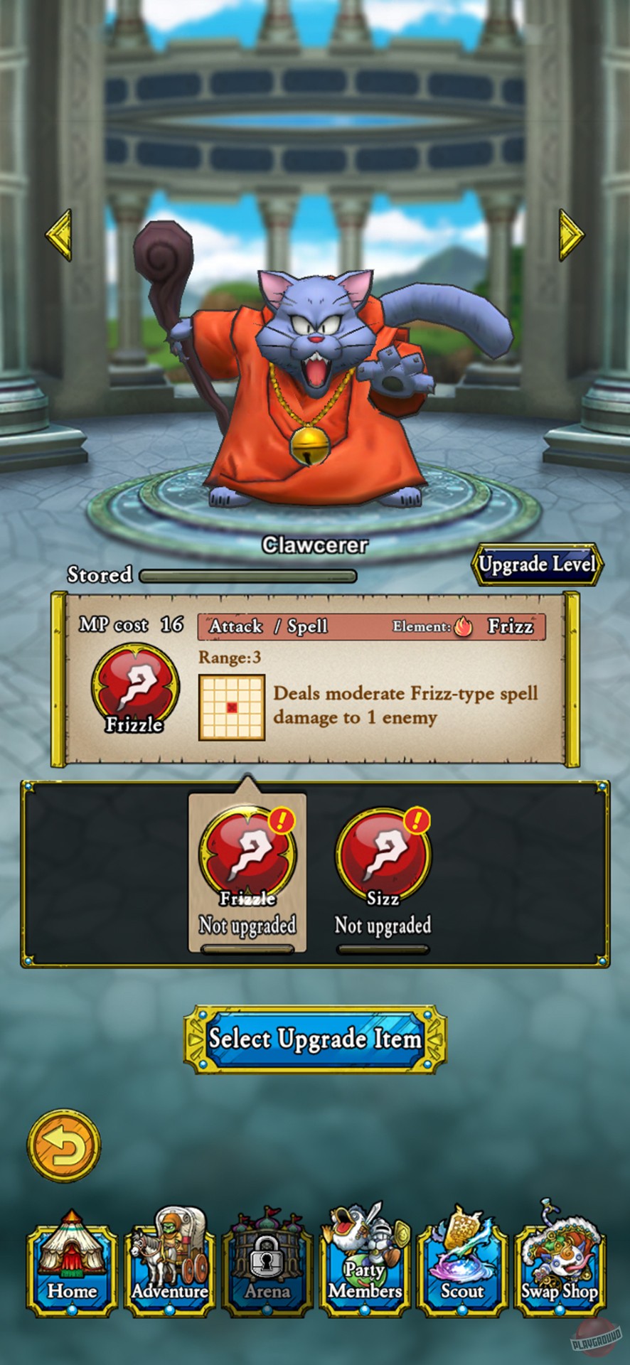 Скриншот из игры Dragon Quest Tact - 2