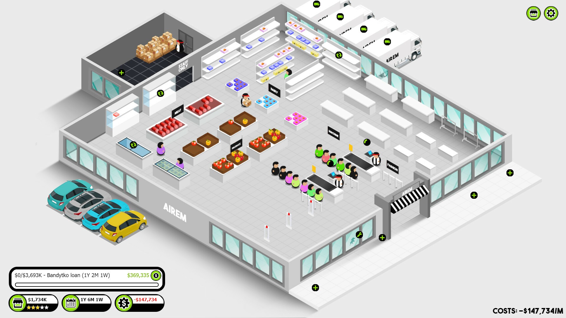 Скриншот из игры Shop Tycoon: Prepare your wallet - 25