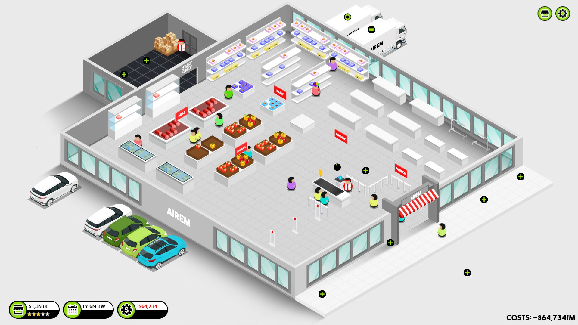 Скриншот из игры Shop Tycoon: Prepare your wallet - 9
