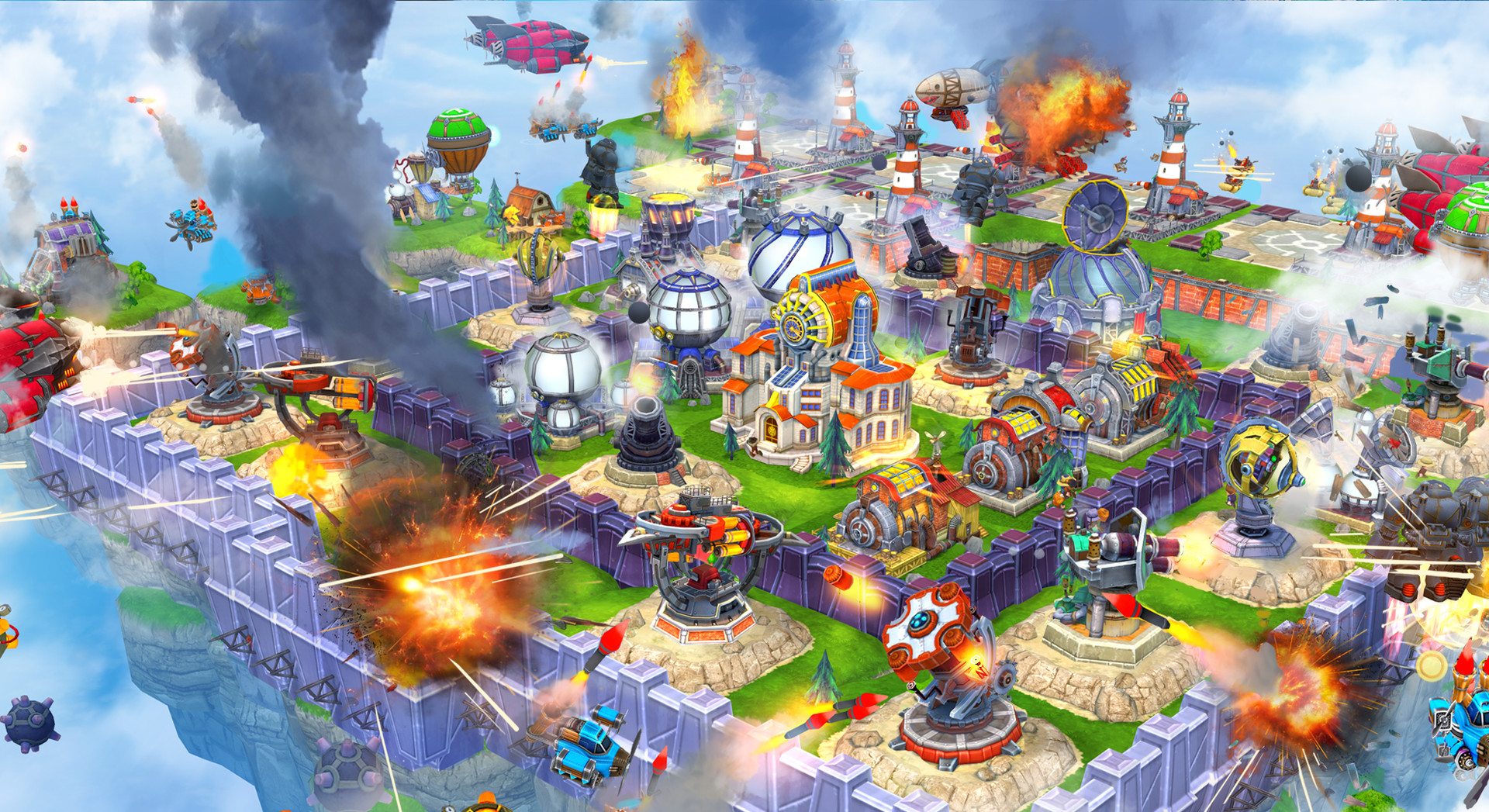 Скриншот из игры Sky Clash: Lords of Clans 3D - 1