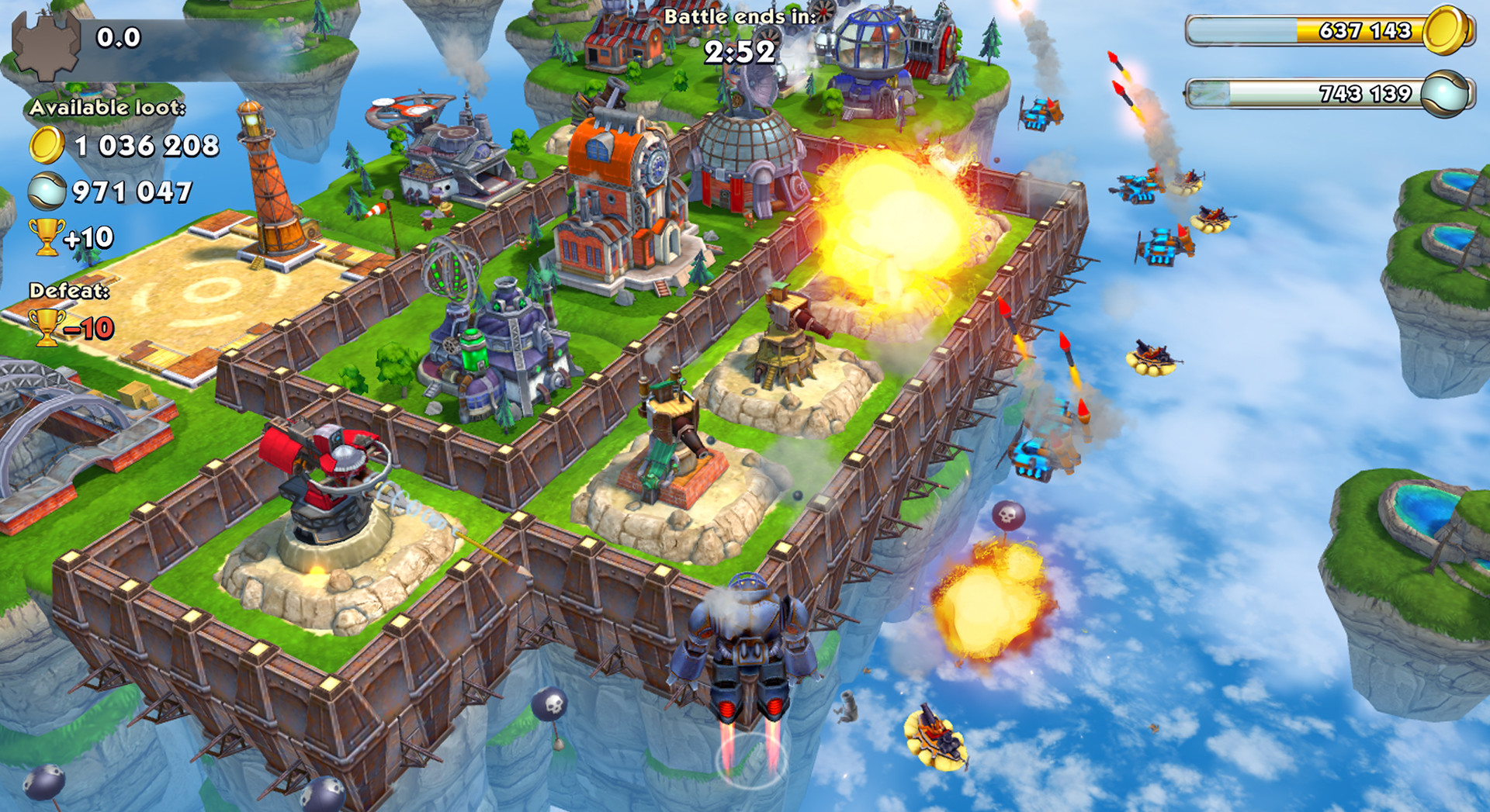 Скриншот из игры Sky Clash: Lords of Clans 3D - 7