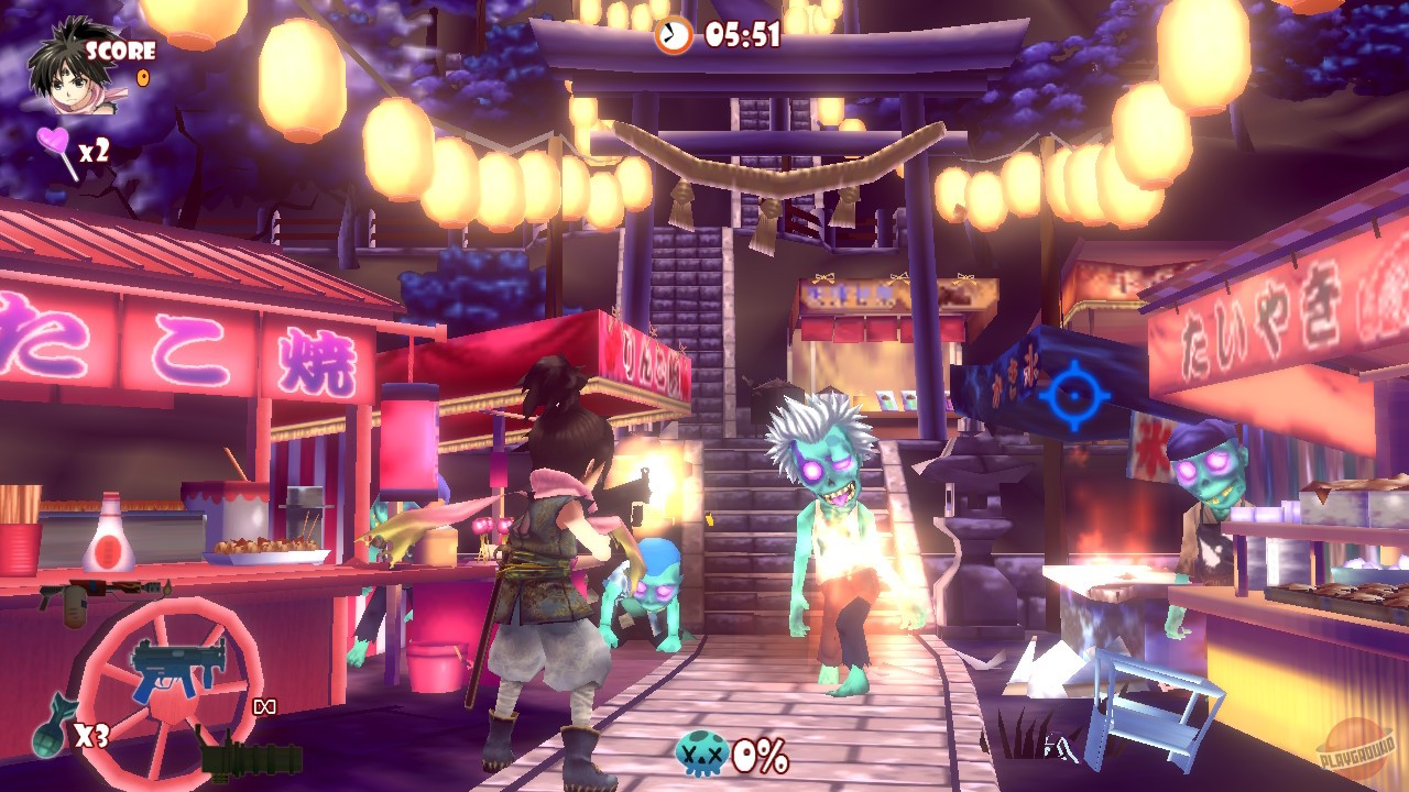 Скриншот из игры Zombie Panic In Wonderland DX - 10