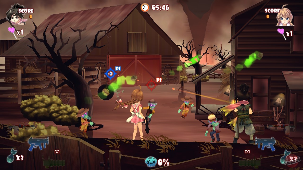 Скриншот из игры Zombie Panic In Wonderland DX - 4