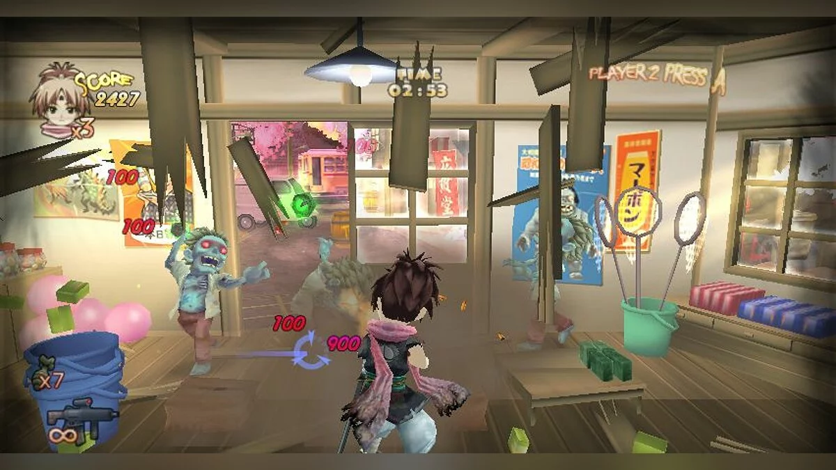 Скриншот из игры Zombie Panic in Wonderland - 11