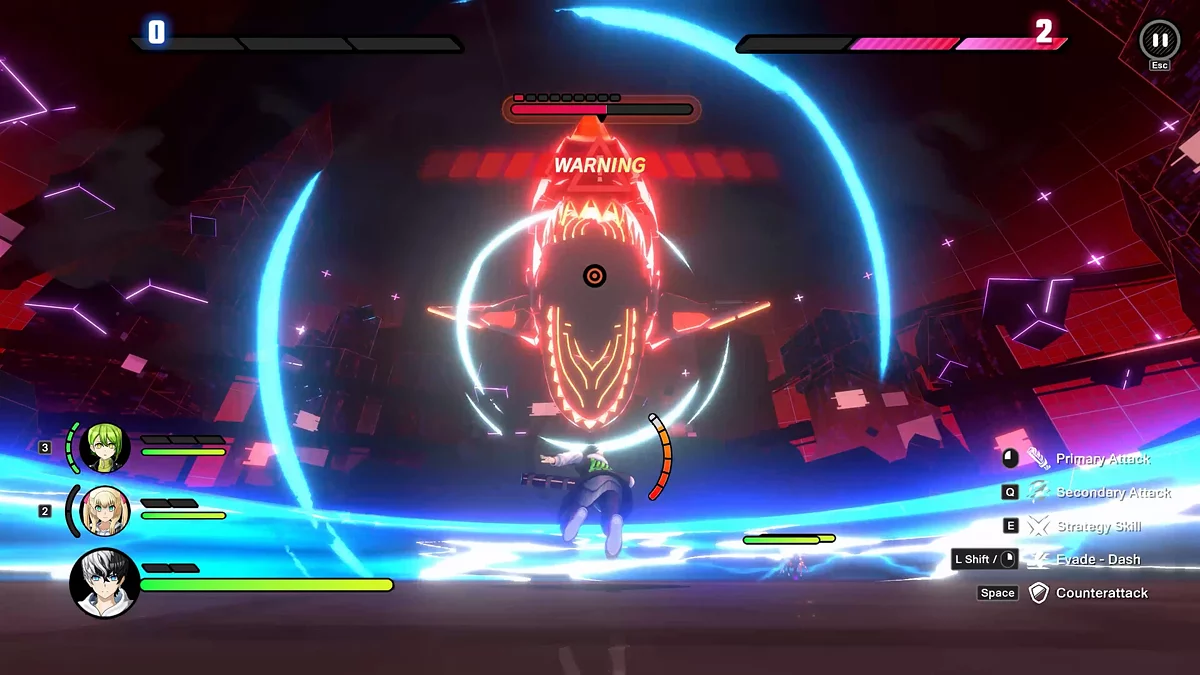 Скриншот из игры TRIBE NINE - 3