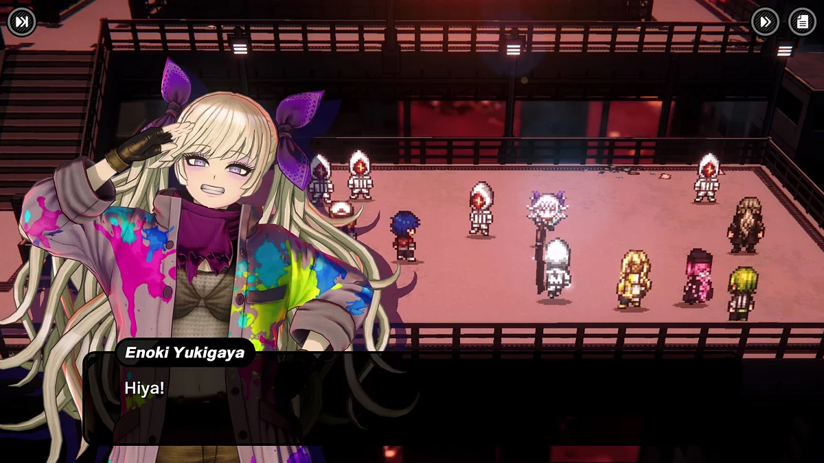 Скриншот из игры TRIBE NINE - 20