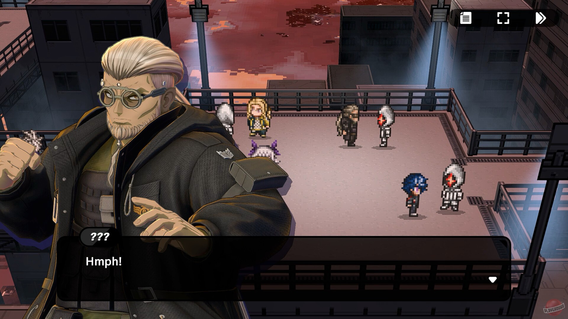 Скриншот из игры TRIBE NINE - 41