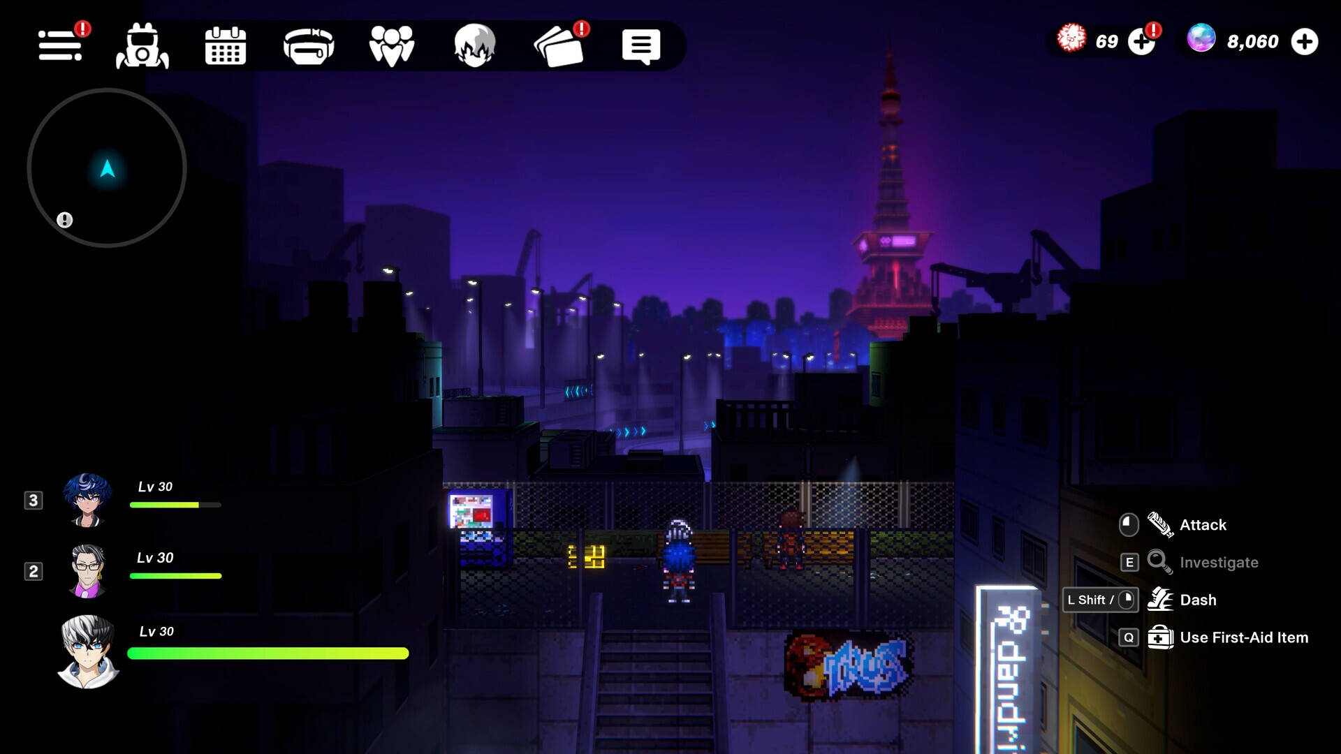 Скриншот из игры TRIBE NINE - 19