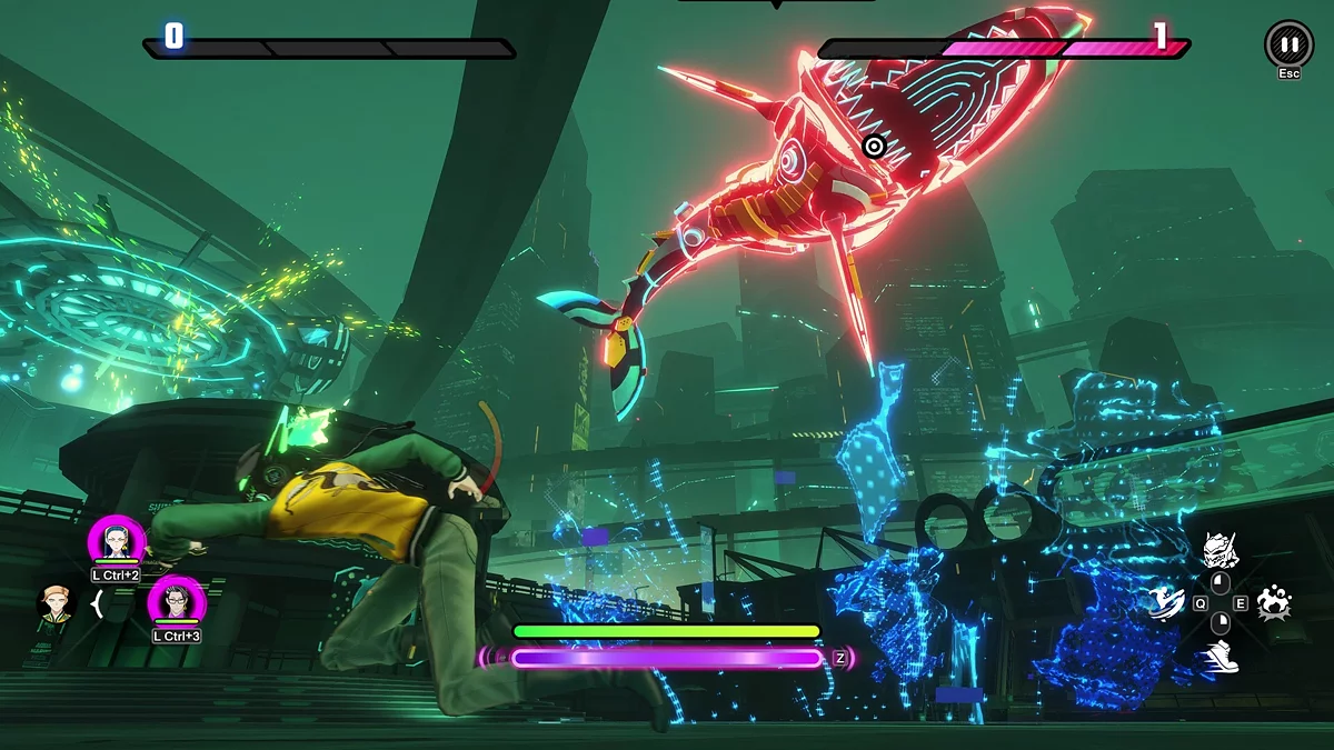 Скриншот из игры TRIBE NINE - 17