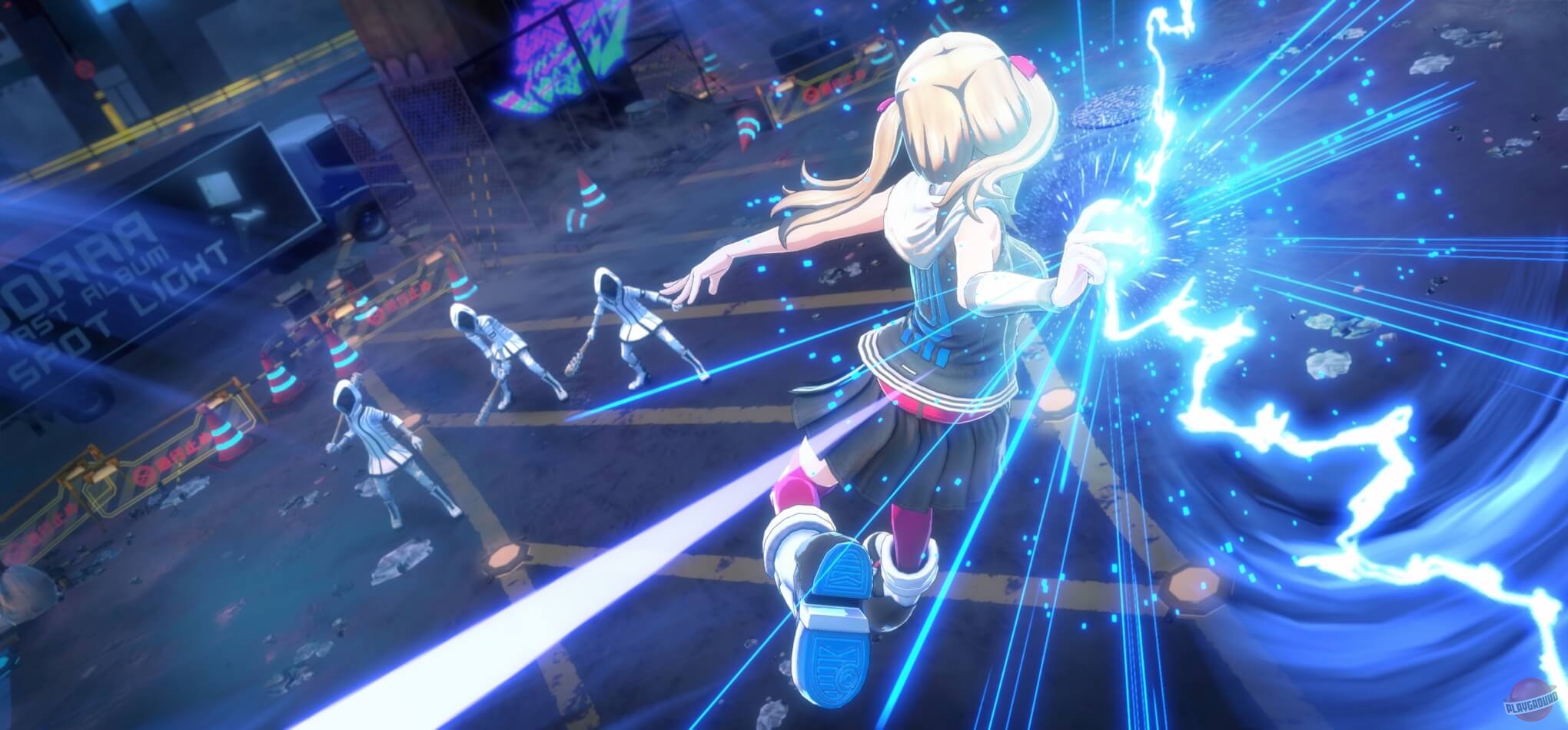 Скриншот из игры TRIBE NINE - 54